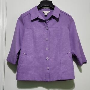 Allison Daley Women's Lavender Blazer